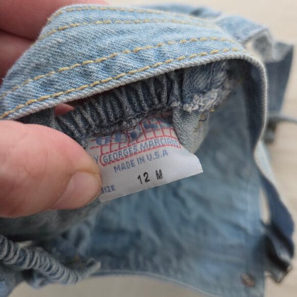 Vintage Guess Denim Sunsuit 12 months - Picture 5 of 5